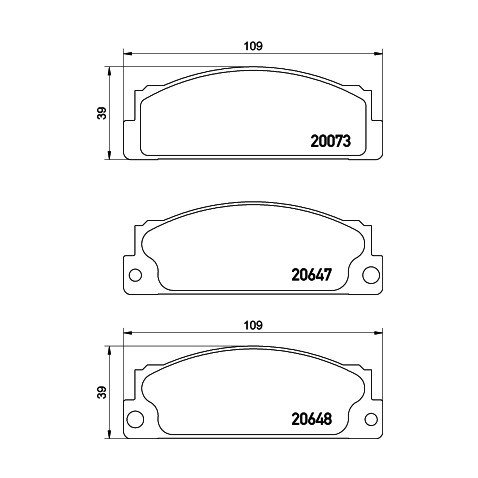 GDB105 Колодки Fiat Toyota photo