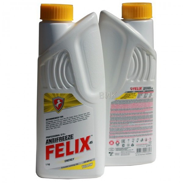 Антифриз Felix желтый 1l -45* photo
