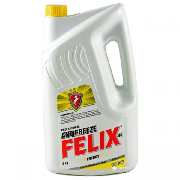 Антифриз Felix желтый 5l -45* photo