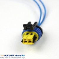 Фишка раэъем датчика 2-x 4mm. photo