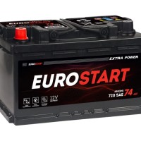 Аккумулятор Eurostart 74ah 660A  278x175x189 photo